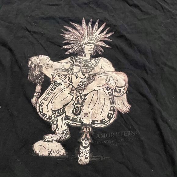 Vintage Aztec Amor Eterno Tee Xl - Picture 2 of 5